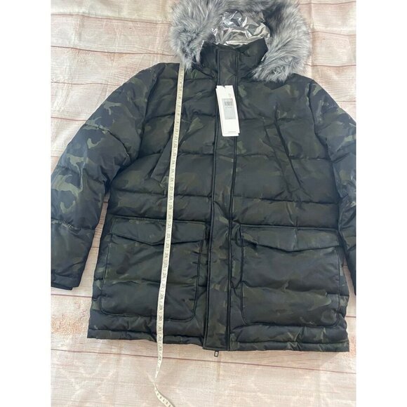 NWT Calvin Klein Women's Camo Print Puffer Jacket - XL - Picture 5 of 12